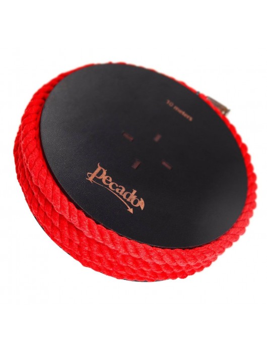 Красная веревка для шибари на катушке - 10 м. - Pecado - купить с доставкой в Невинномысске
