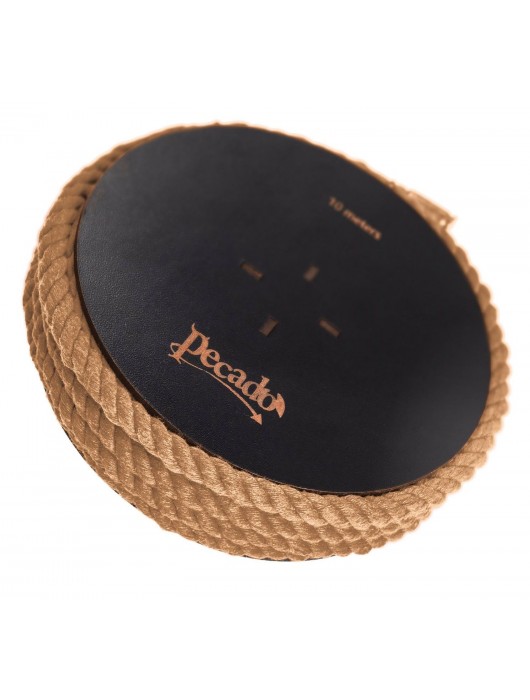 Джутовая веревка для шибари на катушке - 10 м. - Pecado - купить с доставкой в Невинномысске