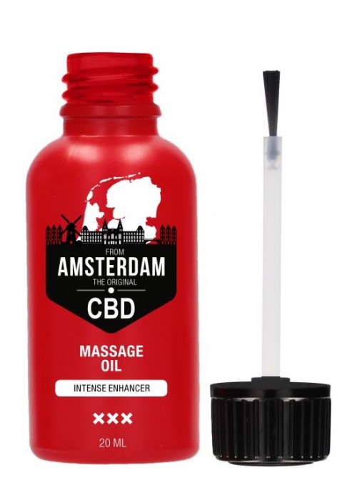 Стимулирующее масло Intense CBD from Amsterdam - 20 мл. - Shots Media BV - купить с доставкой в Невинномысске
