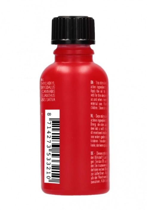 Стимулирующее масло Intense CBD from Amsterdam - 20 мл. - Shots Media BV - купить с доставкой в Невинномысске