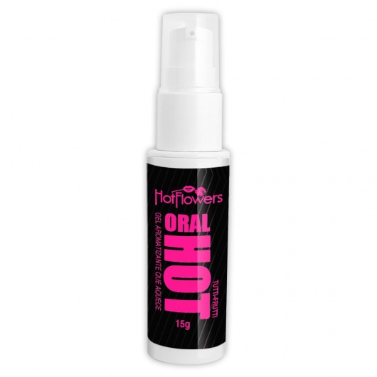 Гель для оральных ласк Oral Hot с согревающим эффектом - 15 гр. - HotFlowers - купить с доставкой в Невинномысске