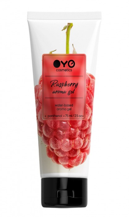 Лубрикант на водной основе OYO Aroma Gel Raspberry с ароматом малины - 75 мл. - OYO - купить с доставкой в Невинномысске