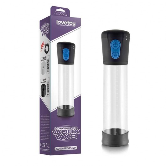 Автоматическая вакуумная помпа Maximizer worx VX3 - Lovetoy - в Невинномысске купить с доставкой