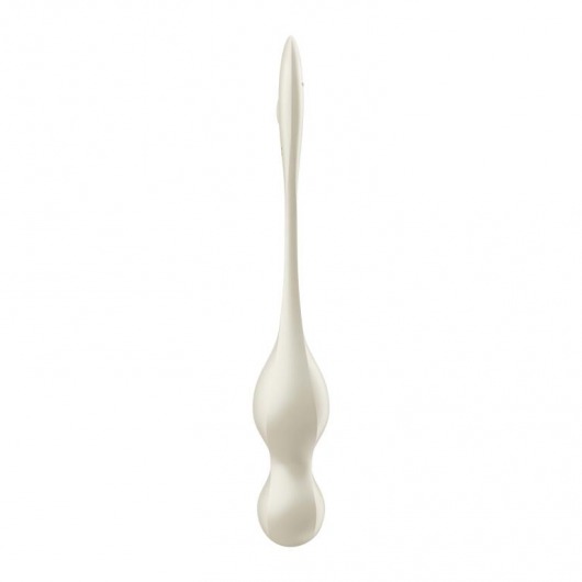 Белые вагинальные шарики Love Birds 1 - Satisfyer