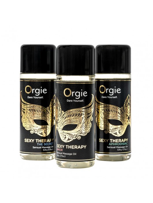 Набор массажных масел Sexy Therapy (3 флакона по 30 мл.) - ORGIE - купить с доставкой в Невинномысске
