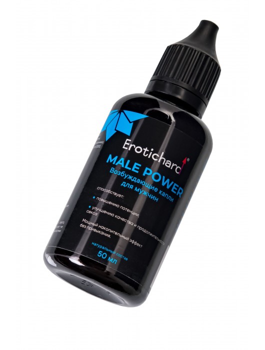 Капли для мужчин Erotichard Male Power - 50 мл. - Erotic Hard - купить с доставкой в Невинномысске