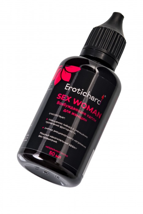 Капли для женщин Erotichard Sex Woman - 50 мл. - Erotic Hard - купить с доставкой в Невинномысске