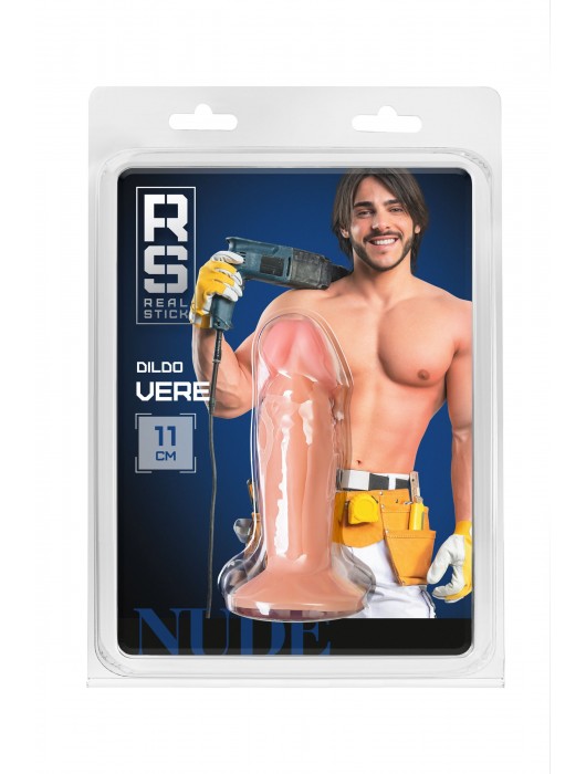 Телесный анальный фаллоимитатор Vere - 11 см. - ToyFa