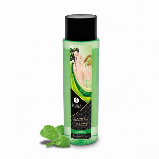Гель для душа Sensual Mint с ароматом мяты - 370 мл. -  - Магазин феромонов в Невинномысске