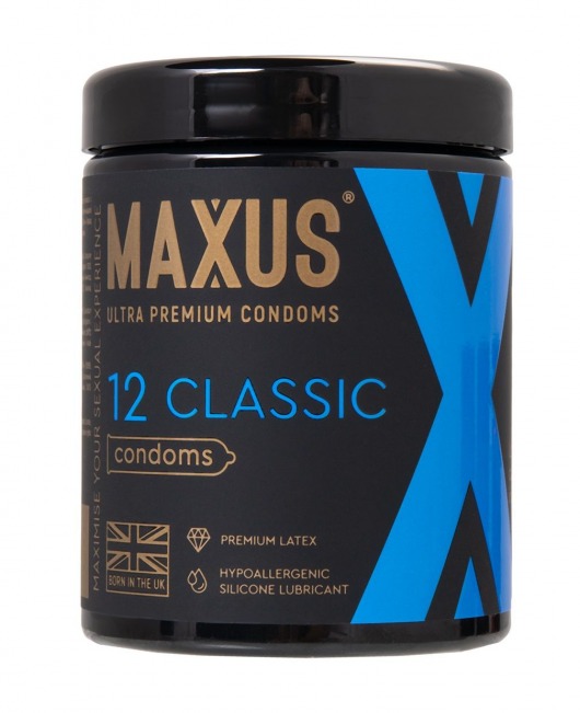 Классические презервативы MAXUS Classic - 12 шт. - Maxus - купить с доставкой в Невинномысске