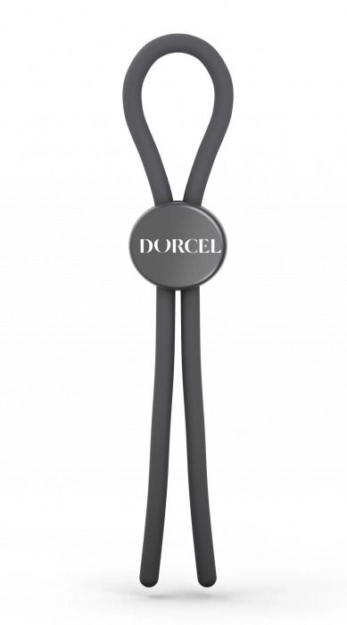 Серое эрекционное лассо на пенис Mr Dorcel - Dorcel - в Невинномысске купить с доставкой