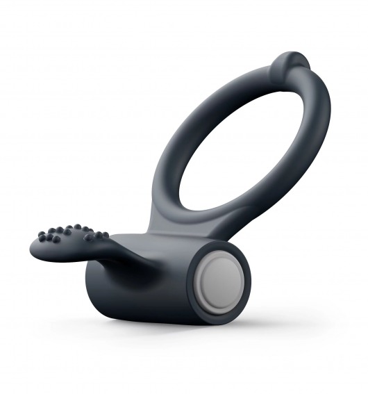 Черное эрекционное кольцо Power Clit - Dorcel - в Невинномысске купить с доставкой