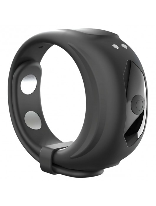 Черное эрекционное виброкольцо Fit Vibe Ring - Dorcel - в Невинномысске купить с доставкой