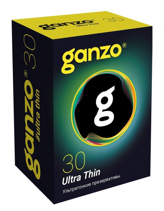Супертонкие презервативы Ganzo Ultra thin - 30 шт. - Ganzo - купить с доставкой в Невинномысске