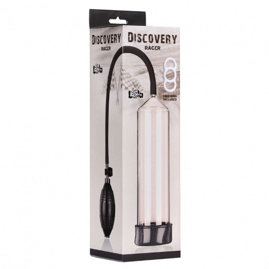 Вакуумная помпа Discovery Racer Clear - Lola Games - в Невинномысске купить с доставкой