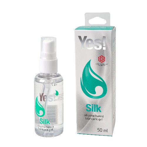 Силиконовая гипоаллергенная вагинальная смазка Yes Silk - 50 мл. - Sitabella - купить с доставкой в Невинномысске