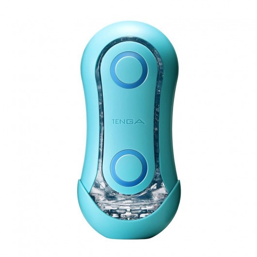 Голубой мастурбатор Tenga Flip ORB Ocean - Tenga - в Невинномысске купить с доставкой