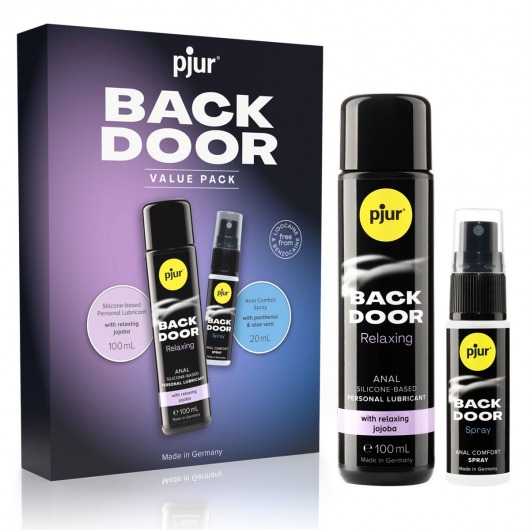 Набор для анального секса pjur Back Door Value Pack - Pjur - купить с доставкой в Невинномысске