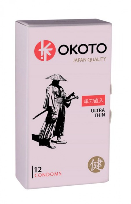 Тонкие презервативы OKOTO Ultra Thin - 12 шт. - Sitabella - купить с доставкой в Невинномысске