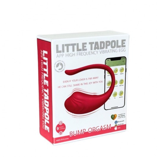 Розовое виброяйцо из силикона с управлением через приложение - Secwell