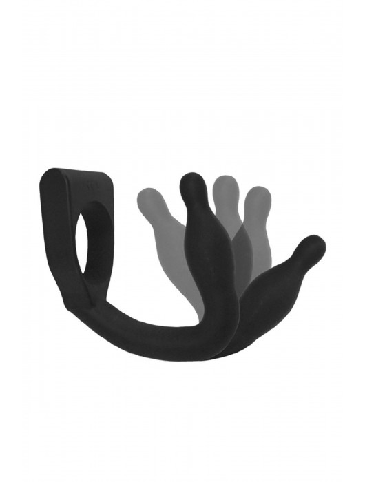 Эрекционное кольцо с вибровтулкой Discovery - MALESATION - в Невинномысске купить с доставкой