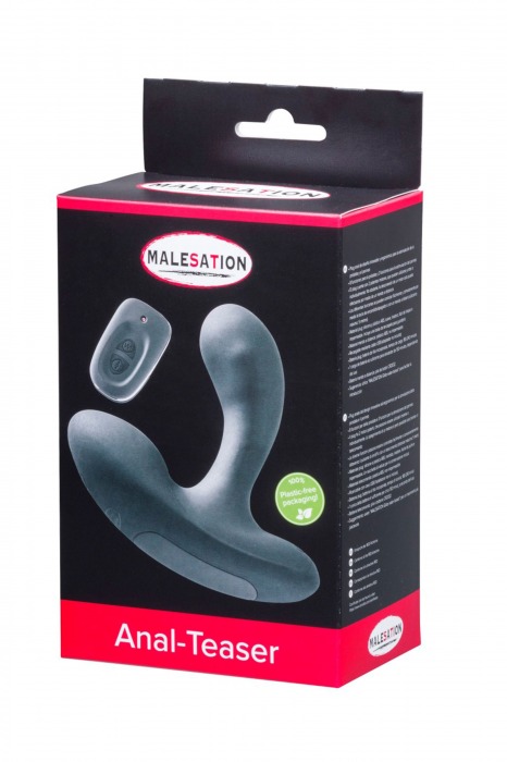 Черный стимулятор простаты Anal-Teaser - MALESATION - в Невинномысске купить с доставкой