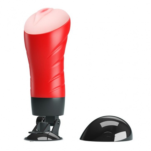 Мастурбатор-вагина Delia с вибрацией и присоской - Baile - в Невинномысске купить с доставкой