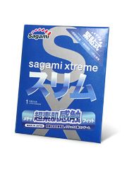 Презерватив Sagami Xtreme FEEL FIT 3D - 1 шт. - Sagami - купить с доставкой в Невинномысске