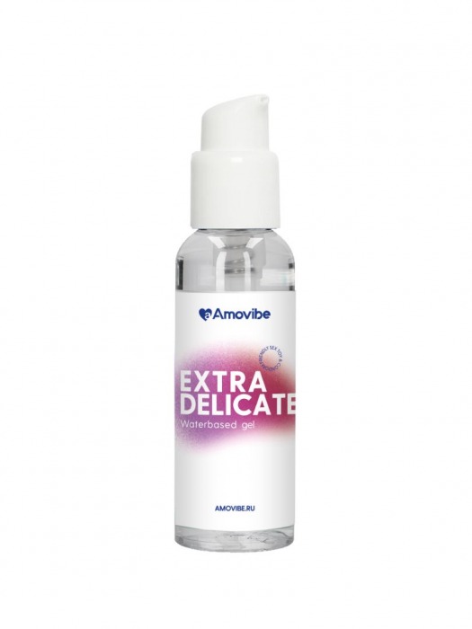 Гель на водной основе Amovibe Extra Delicate - 50 мл. - Amovibe - купить с доставкой в Невинномысске