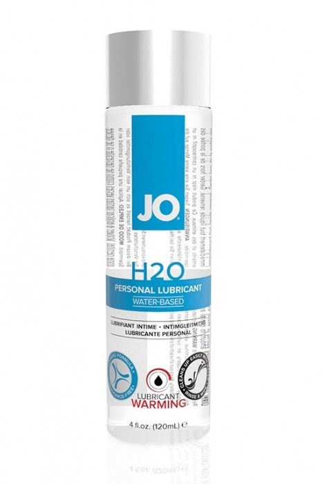 Возбуждающий лубрикант на водной основе JO Personal Lubricant H2O Warming - 120 мл. - System JO - купить с доставкой в Невинномысске