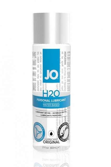 Нейтральный лубрикант на водной основе JO Personal Lubricant H2O - 60 мл. - System JO - купить с доставкой в Невинномысске