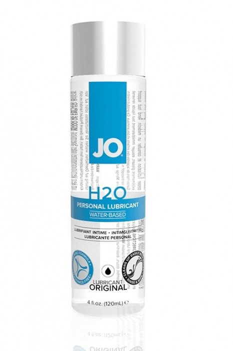 Нейтральный лубрикант на водной основе JO Personal Lubricant H2O - 120 мл. - System JO - купить с доставкой в Невинномысске