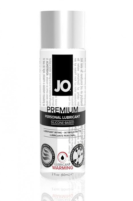 Возбуждающий лубрикант на силиконовой основе JO Personal Premium Lubricant  Warming - 60 мл. - System JO - купить с доставкой в Невинномысске