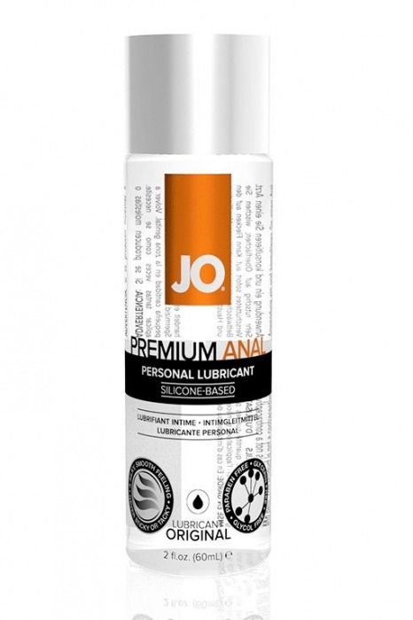 Анальный лубрикант на силиконовой основе JO Anal Premium - 60 мл. - System JO - купить с доставкой в Невинномысске