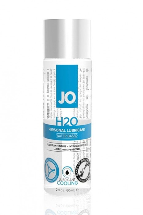 Охлаждающий лубрикант на водной основе JO Personal Lubricant H2O COOLING - 60 мл. - System JO - купить с доставкой в Невинномысске