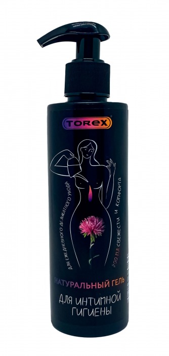 Натуральный гель для интимной гигиены Torex - 200 мл. - Torex - купить с доставкой в Невинномысске