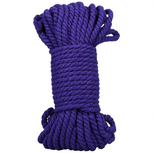 Фиолетовая верёвка для связывания и фиксации Bind Tie - 15,24 м. - Doc Johnson - купить с доставкой в Невинномысске