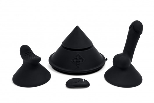 Конусный вибромассажер Cowgirl Cone с 2 насадками - CowGirl - купить с доставкой в Невинномысске