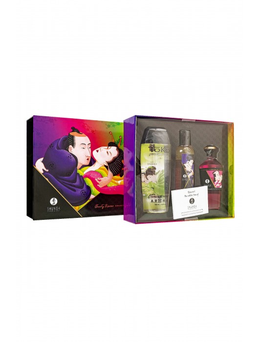 Подарочный набор Fruity Kisses из 3 предметов - Shunga - купить с доставкой в Невинномысске