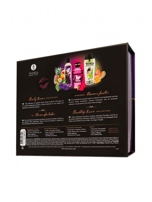 Подарочный набор Fruity Kisses из 3 предметов - Shunga - купить с доставкой в Невинномысске