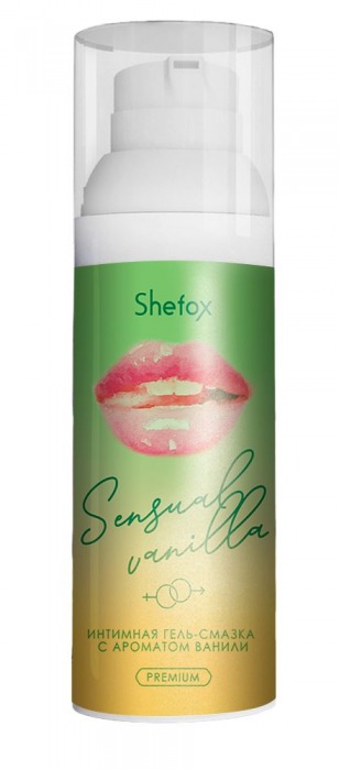 Интимная гель-смазка Shefox Premium «Чувственная ваниль» - 50 мл. - Shefox - купить с доставкой в Невинномысске