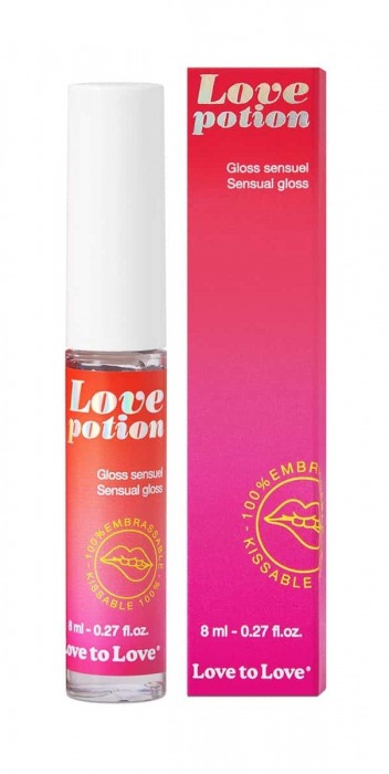Возбуждающий блеск для губ Love Potion - 8 мл. - Love to Love - купить с доставкой в Невинномысске