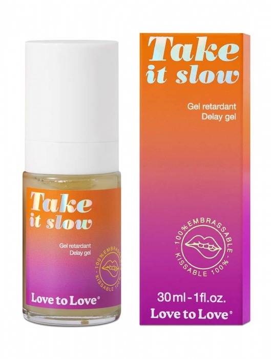 Пролонгирующий гель для мужчин Take It Slow - 30 мл. - Love to Love - купить с доставкой в Невинномысске
