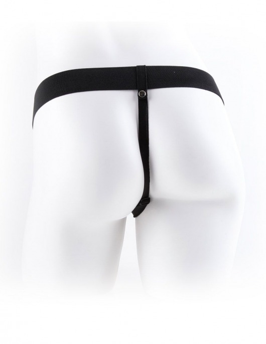 Фаллопротез телесного цвета Hollow Strap-On - 29 см. - Pipedream - купить с доставкой в Невинномысске