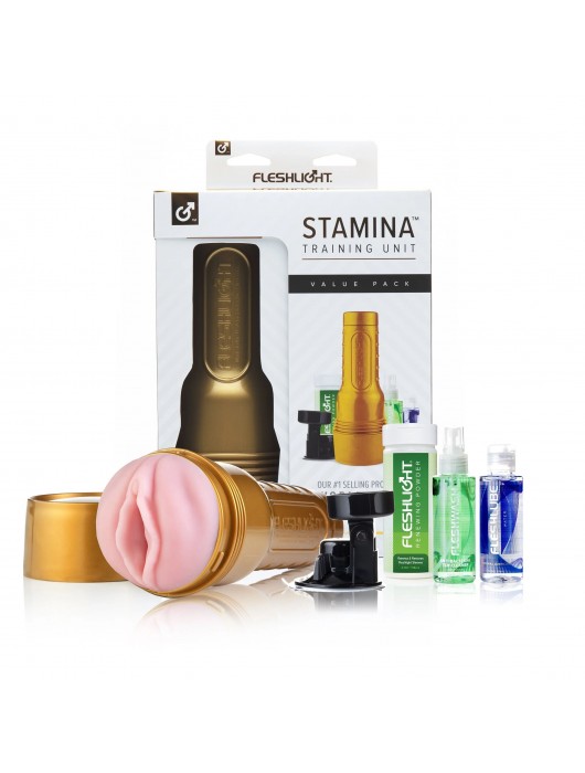 Набор для мастурбации Fleshlight Stamina Training Unit - Fleshlight - в Невинномысске купить с доставкой