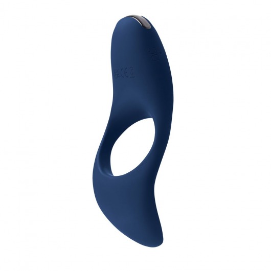 Синее эрекционное виброкольцо Cup ’Em - Zero Tolerance - в Невинномысске купить с доставкой