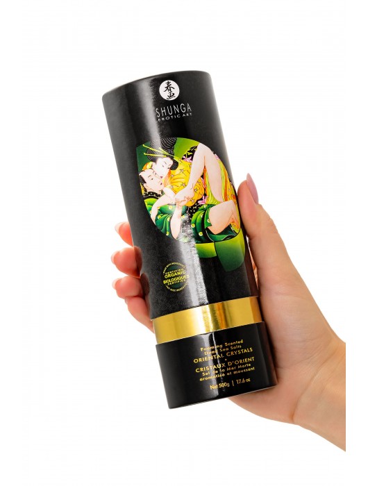 Соль Мёртвого моря для ванны Oriental Crystals «Цветок лотоса» - 500 гр. -  - Магазин феромонов в Невинномысске