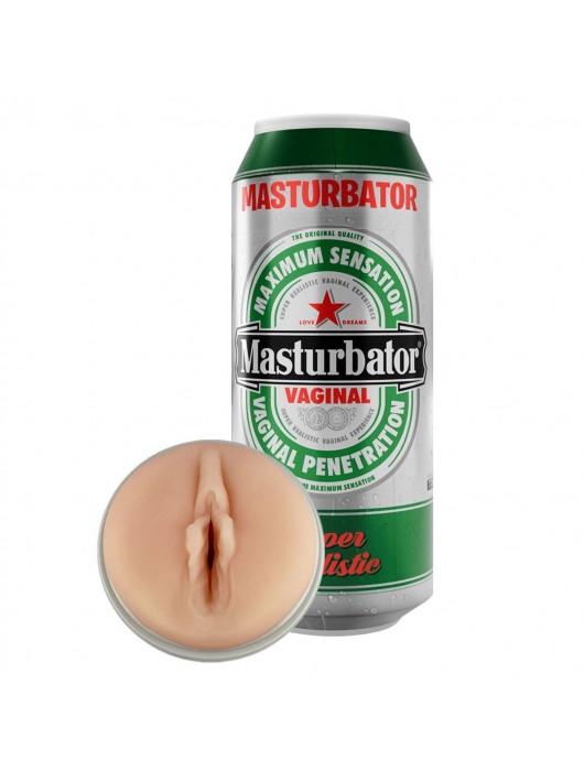 Мастурбатор-вагина Heineken Vagina II - Adrien Lastic - в Невинномысске купить с доставкой