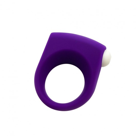Фиолетовое эрекционное кольцо Puggle Vibrating Ring with Bullet - Adrien Lastic - в Невинномысске купить с доставкой