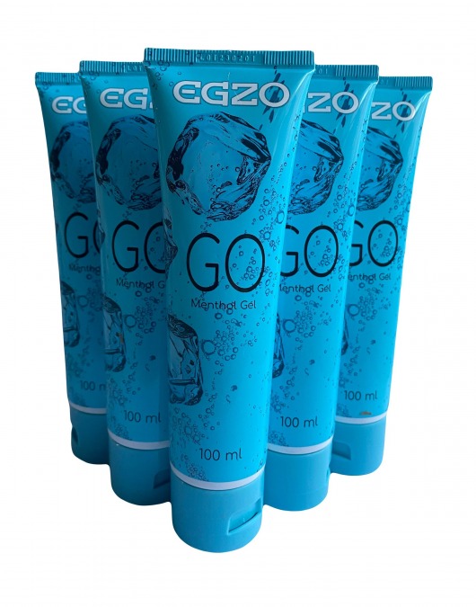 Набор из 5 пролонгирующих лубрикантов на водной основе Egzo Go (по 100 мл.) - EGZO - купить с доставкой в Невинномысске